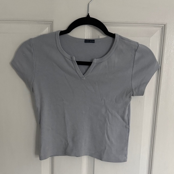 Brandy Melville Tops - Brandy Melville - Gray Crop Top